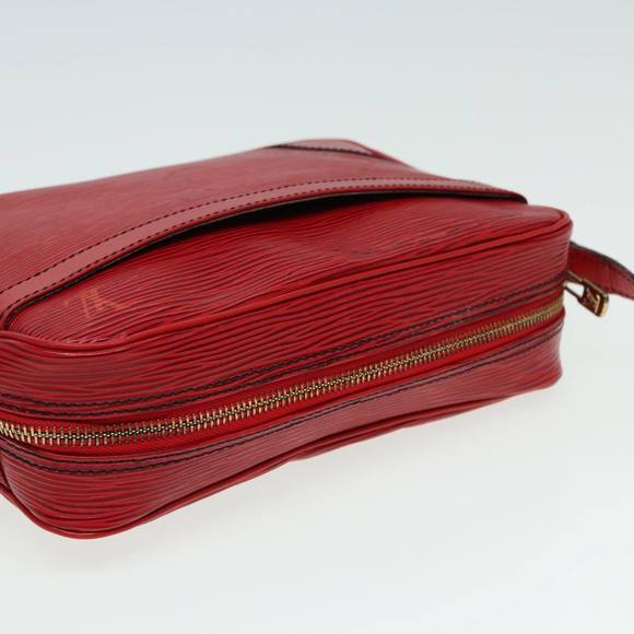 LOUIS VUITTON Epi Trocadero 23 Shoulder Bag Red M52307 LV Auth 84177 - Picture 6 of 16